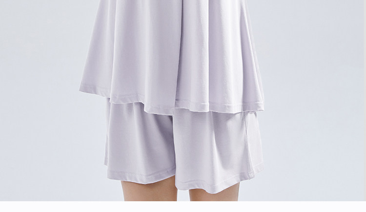 歌美姿孕妇睡衣短袖夏季孕期产前莫代尔月子服哺乳家居服胸垫套装 — 8