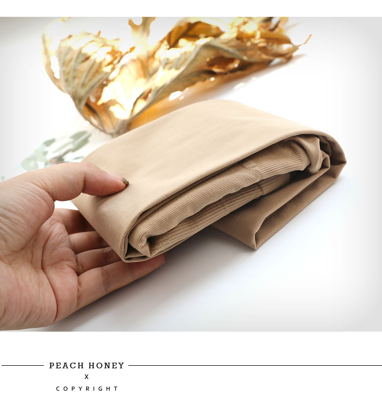 Jiang Da Mao 300D eo cao màu da mô hình mùa xuân và mùa thu với quần bó chân Độc với quần legging cotton mùa đông vớ dày vớ lười