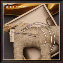 Arc Needle Triangle Needle Hand-sewn Bent Needle Leather Grass Sofa Paparazzi Shoes Handmade Sewing Needle Semicircle Tropin Carpet Needle