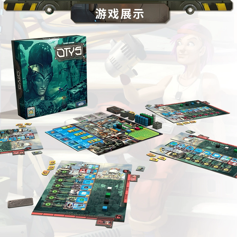 OTYS (海 渊) DICE CON bán đồng bộ tại chỗ trò chơi thẻ chính hãng [Asmodee chính thức - Trò chơi trên bàn