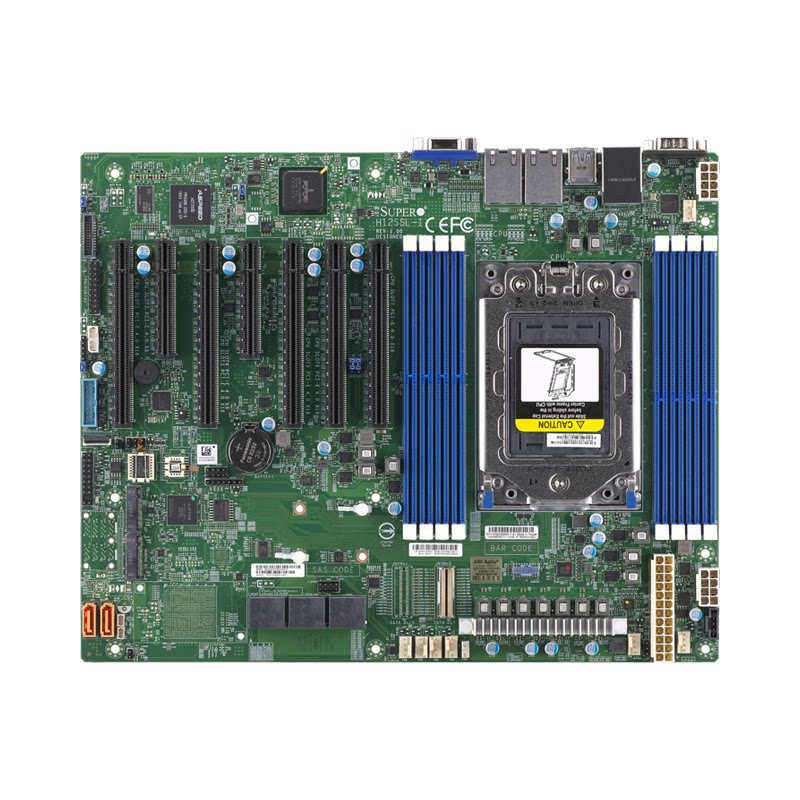 Серверная материнская плата Ultra-micro H12SSL-i/H11DSI epyc Xiaolong 7402/7542/7302 PCI-E4.0 Изображение 1