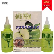 Green apple plant elastic moisturizing cold perm liquid fruit perm biochemical perm 120MLX2 no stimulation