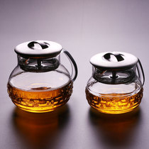 Reviewing Taiwan Yilong heat-resistant glass teapot transparent filter tea maker Kettle Ruyi pattern