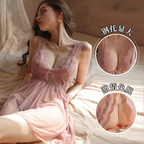 Нижнее белье, сексуальная пижама, кружевной комплект, косплей