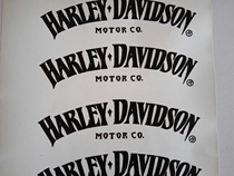 Harley Motorcycle Fuel Tank Decal Stickers Reflective Car Stickers Harley Stickers Fan-shaped Harley Stickers