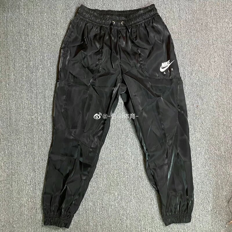 Nike Women's High-Gloss Smooth Thin Woven Running Sports Jogger Pants Cu6567-010