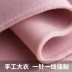 Tình yêu của chúng ta mùa thu và mùa đông của phụ nữ áo khoác len nữ cashmere hai mặt trong chiếc áo khoác len dài của Hàn Quốc - Áo len lót đôi