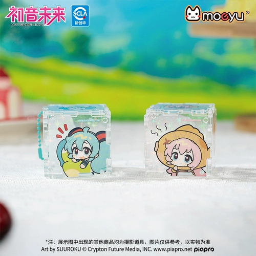 Moeyu Hatsune Miyamu Amu Series Акриловая подвеска Мику Мику милый висящий орнамент аниме периферийные устройства