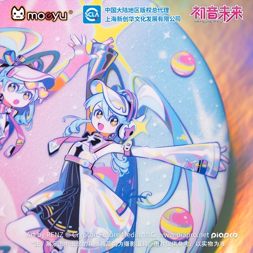 Moeyu Hatsune Miku Mirror Retro и будущий значок Miku Memorial Big Bar