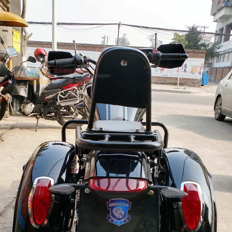 Benda ban đầu Chi BD250-2 sửa đổi kệ phía sau tay vịn phía sau kệ phía sau đuôi hộp khung khung thân - Xe máy Sopiler khung inox xe lead 2020