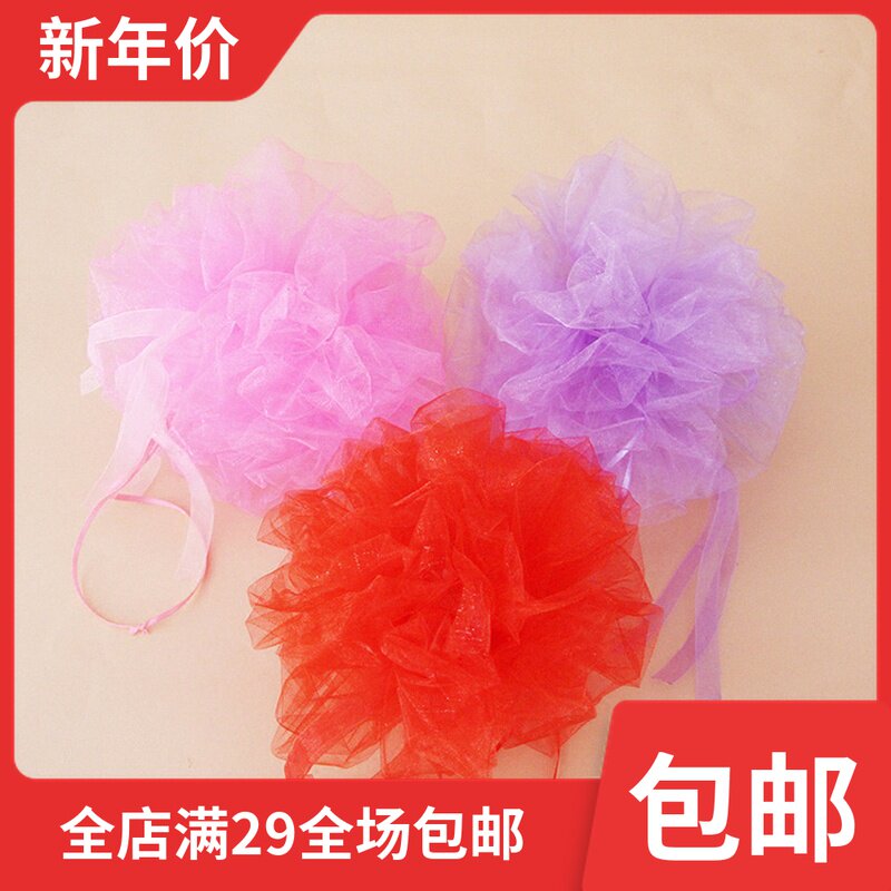 Wedding dresses Mantle Yarn Balls Flowers Wedding Celebration Items Rahua Snowy Flowers Ball Stairs Armrests Decorative Wedding House Arranged Supplies