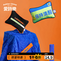 Love Poetry Creative Car Head Pillow Care Neck Pillow Upmarket Pair Car All Season Personality In-car Accessories Seat Back Rest