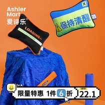 Love Poetry Creative Car Head Pillow Care Neck Pillow Upmarket Pair Car All Season Personality In-car Accessories Seat Back Rest