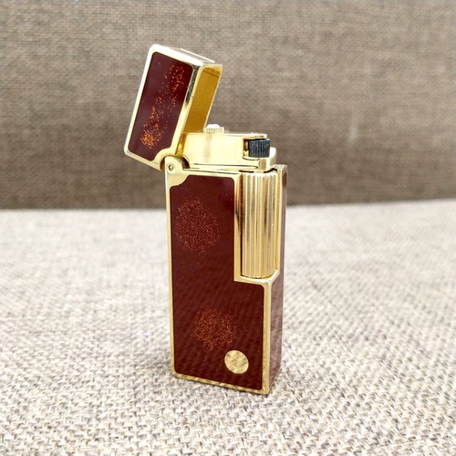 Оригинальная медная ультратонкая зажигалка с боковым колесиком