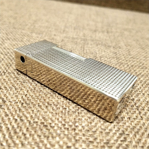 duling Оригинальная медная ультратонкая зажигалка с боковым колесиком