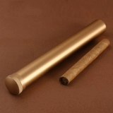 Простая гао -динг Куба импортированная сигарная дым Увлажняющая труба Сигара Увлажняющая трубка на открытом воздухе медные инструменты