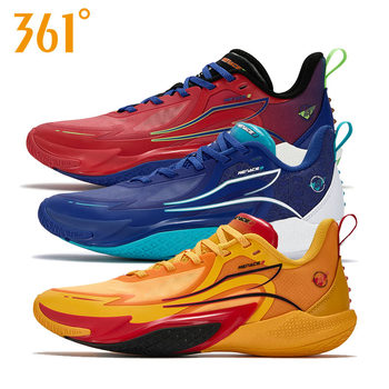 361 Degrees Crazy Speed 2 Official Genuine Men's Training Basketball Shoes Cushioning Rebound Wear-Resistant 25Th Autumn 57Z531104