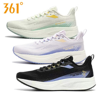361 Women's Rainy 5.0 Running Shoes Mesh New Product 2024 Spring Cushioning Women's High Elasticity Sports Shoes 582412216