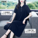 Fat Mom's Loose Version Large Size Dress Fashionable Summer Design Chic Fashionable Age-Reduction Skirt Mid-Length