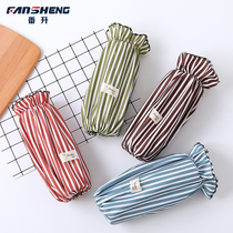 Fansheng cotton linen sleeves for men and women Spring and Autumn long work sleeves head waterproof and anti-fouling Clean Plus velvet sleeve sleeve