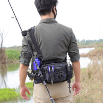 Outdoor Lujah Bag Multifunction Shoulder Satchel Sea Fishing Fishing Gear Rod Bag Waterproof Containing bag Purse Backpack backpack