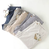 Старая красота/белая модель модель Синьцзяна хлопковая эластичная вода для мытья вода джентльменская бизнес -стройные повседневные брюки Простые дикие брюки