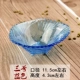 Màu thủy tinh bát nhỏ cá nhân màu bướm gia vị bát nước sốt giấm hải sản nước mù tạt món ăn món ăn món ăn bộ đồ ăn khách sạn - Đồ ăn tối bát đĩa đẹp
