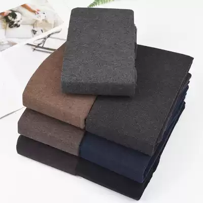 Micro-pressure 580D calf thin tights autumn and winter women's thick cotton terry Japanese inner tights coffee gray