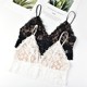 Mitu French lace non-wired underwear, thin, back beautiful, summer suspender, big breasts, small bra, girl bralette