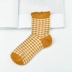 Retro Anh Square Vớ ngắn Phụ nữ Cotton mùa xuân và mùa thu thoải mái Vớ nữ vớ Nhật Bản Phong cách thời trang hoang dã Bít tất nữ