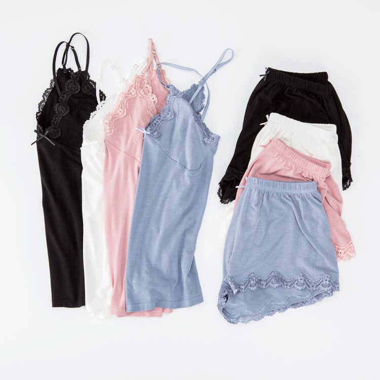 Pyjama pour femme en Viscose à sling - Ref 2991489 Image 35