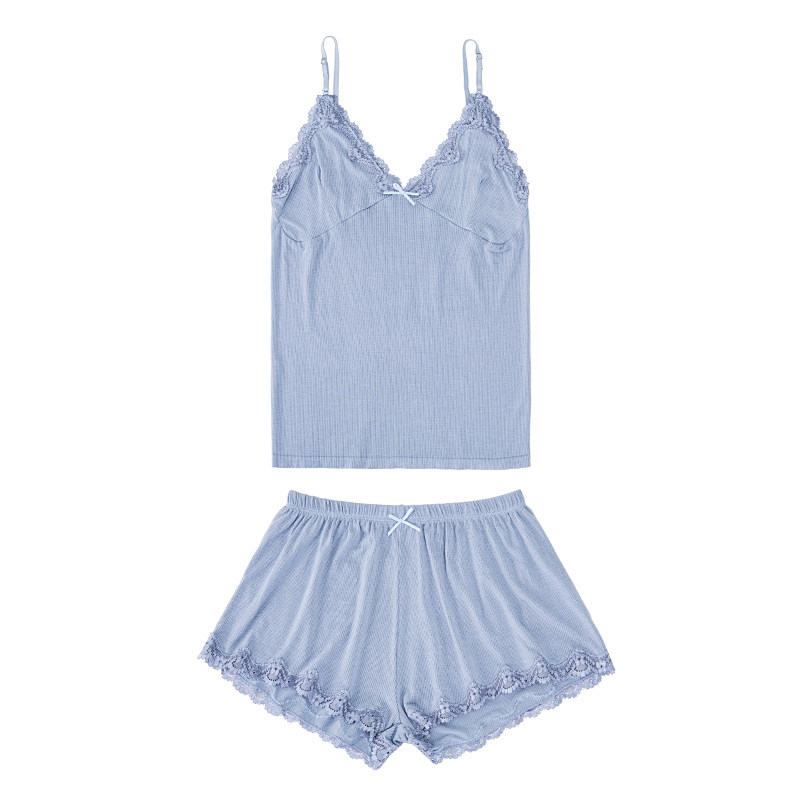 Pyjama pour femme en Viscose à sling - Ref 2991489 Image 5