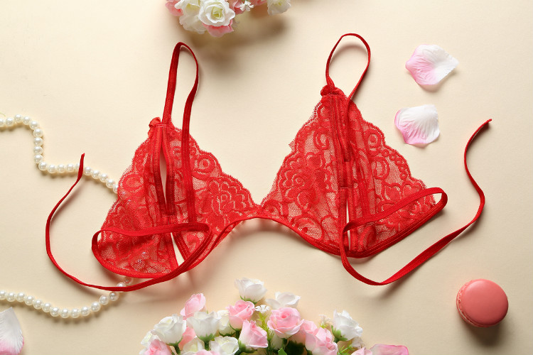 Đồ lót khiêu dâm phối đồ bra thong bikini ba điểm nữ mở file siêu mỏng cực cám dỗ Sao phù hợp trong suốt thời trang công sở nữ cao cấp