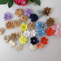 E101 Cute Fashion Trim Solid Flowers Children Clothing Shoes Handmade DIY Decorations Clothing Accessories