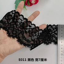 Quality soft lace lace accessories handmade DIY black purple hair with clothing dress hem decorative fabric fabric