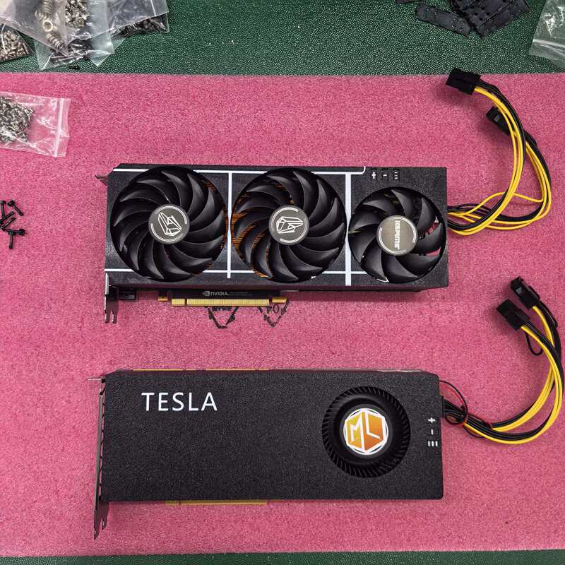 Nvidia Tesla V100 32g Graphics Card Original Pcie Modified to Three Fans and Turbo Perfect Version Non-Sxm2 Nvidia Tesla V100 32g Graphics Card Original Pcie Modified to Three Fans and Turbo Perfect Version Non-Sxm2