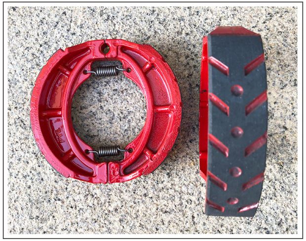 Đối với xe máy Suzuki 悍 GA GA150 phanh trước và sau phanh phanh phụ kiện phanh phanh GR150 đèn trợ sáng xe máy