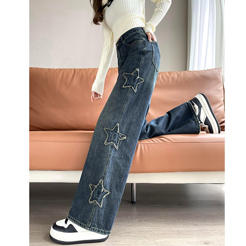 ๐ Super slimming! 2024 new narrow-fit wide-leg jeans: instantly ...