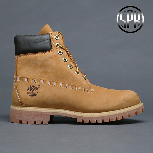 Spree Timberland classic waterproof rhubarb boots ນອກສໍາລັບຜູ້ຊາຍແລະແມ່ຍິງ 10361/10061