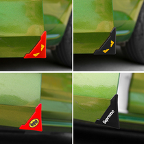 Car corner protective cover modified creative door side anti-collision strip Tide brand car exterior products anti-scratch strip anti-scratch anti-collision sticker