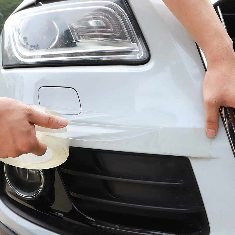 Car door anti-collision strip invisible transparent universal body film double-sided adhesive protection door opening edge anti-scratch car supplies