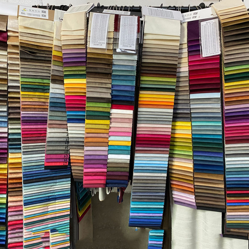 Factory Direct Sales Velvet Fabric Wedding Decoration Drapery Velvet Fabric Solid Color Dessert Table Decoration Hanging Fabric