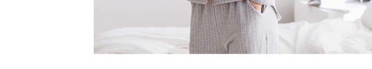 Jing Yun cotton nữ đồ ngủ mùa xuân đơn giản cotton nhà dịch vụ áo len dài tay phù hợp với phiên bản Hàn Quốc của quần áo nhà lỏng áo ngủ
