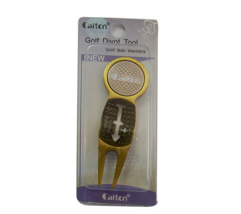 Caiton Kay Dun Golf Hợp kim kẽm Bóng Greens Fork Golf Mark Hàng hóa cá nhân Fork mới 	bộ đánh golf mini cho bé	