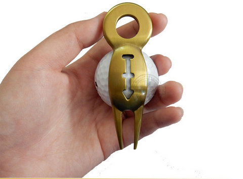 Caiton Kay Dun Golf Hợp kim kẽm Bóng Greens Fork Golf Mark Hàng hóa cá nhân Fork mới 	bộ đánh golf mini cho bé	