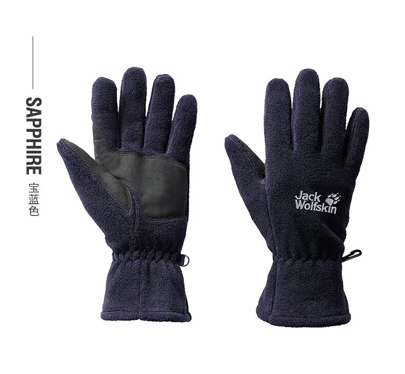 JackWolf leather sói vuốt 18 mẫu mùa thu và mùa đông unisex thoải mái ấm áp dày trung tính găng tay 1900871 găng tay vải bảo hộ