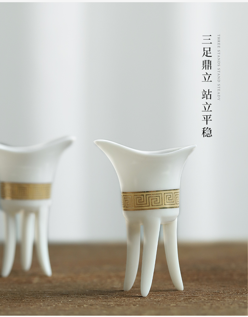 Ave mud seal thin foetus restaurant with ceramic antique Chinese ancient wine suits for liquor dehua white porcelain cup