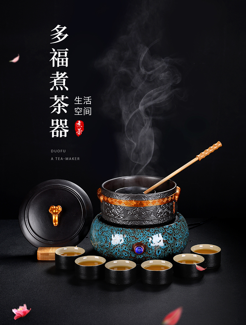 Mud printed pu 'er tea ware household automatic ceramic points the boiled tea, the electric TaoLu boiled tea stove'm white tea, black tea tea stove