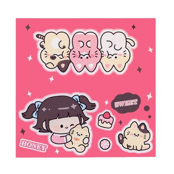 异形卡头包装标签卡通饰品卡片纸卡小卡片打包材料出卡ins背卡