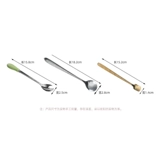 Палочка для смешивания из нержавеющей стали, длинная креативная ложка, нержавеющая сталь AISI 304